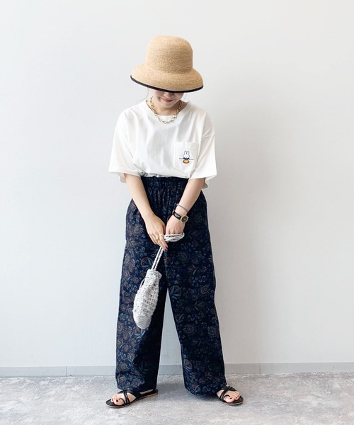 studio CLIP(スタディオクリップ)の「缶筒ケース付き刺繍ポケットTシャツ〔Dick Brunaコラボ〕(Tシャツ/カットソー・レディース・その他1/その他2/その他3・FREE)」の10枚目の写真