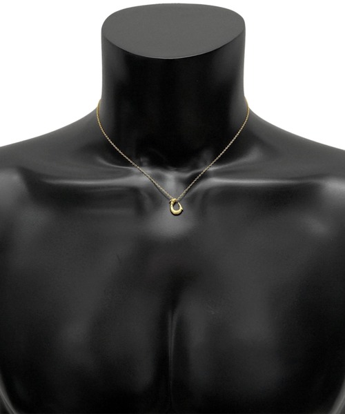 blackdia by 7JEWELRY(ブラックダイヤバイセブンジュエリー)の「blackdia フィッシュフックネックレス(ネックレス・メンズ・ゴールド/シルバー・FREE)」の12枚目の写真