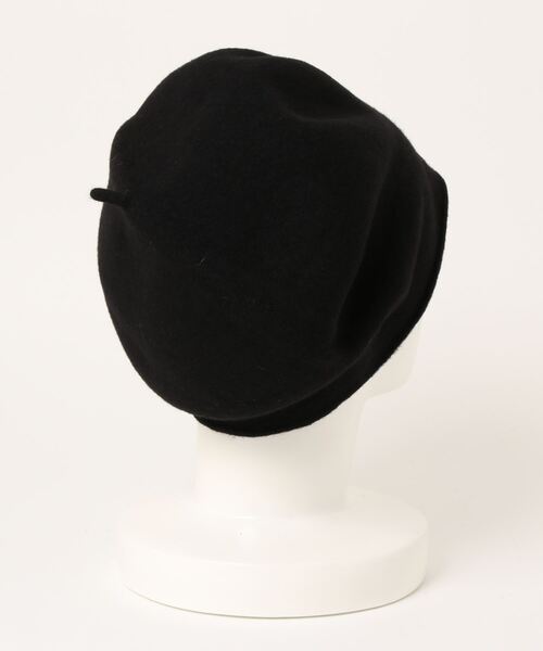 Kopka ACCESSORIES(コプカアクセサリーズ)の「Woollen Roll Up Beret(ハンチング/ベレー帽・レディース・ブラック/その他/その他1/ブラウン系その他・FREE)」の5枚目の写真