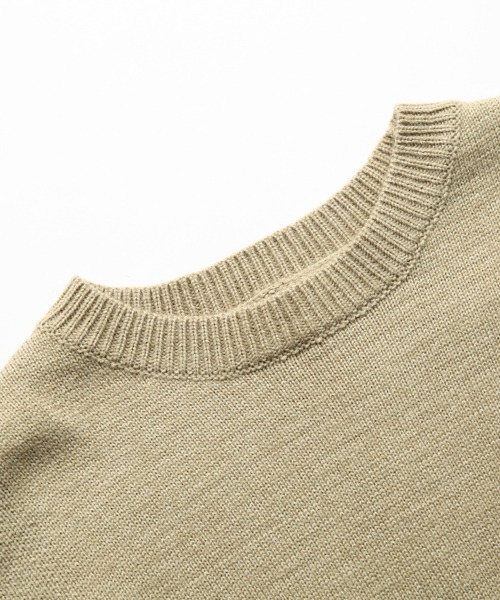 La-gemme（ラジェム）の「サイドリボンニットベスト（ベスト・レディース・ブラック/アイボリー/ベージュ/ブラウン・フリー）」の9枚目の写真