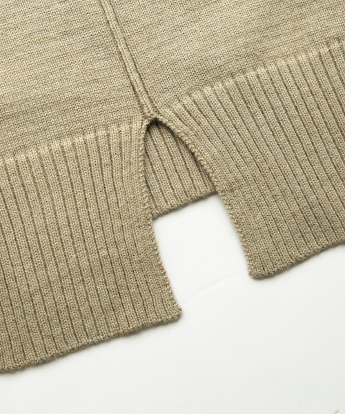 La-gemme（ラジェム）の「サイドリボンニットベスト（ベスト・レディース・ブラック/アイボリー/ベージュ/ブラウン・フリー）」の13枚目の写真