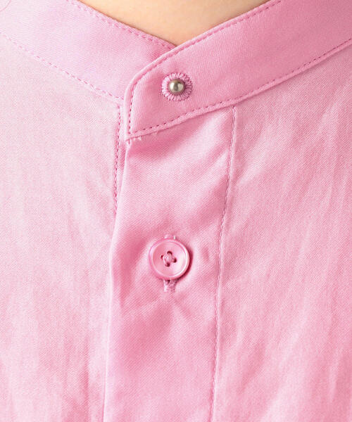 【美品❣️】トゥモローランド 36 ブラウス　春　ピンク 美品✨トゥモローランド 上品ピンク ペフラムブラウス 36 - メルカリ