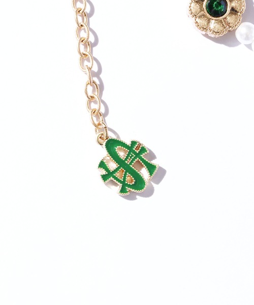 SAD REBORN DOLLS（サッドリボーンドルズ）の「SALUTE / サルーテ SALUTE × SUPPLIER NECKLACE パール ネックレス チョーカーネックレス（ネックレス・メンズ・グリーン・FREE）」の12枚目の写真