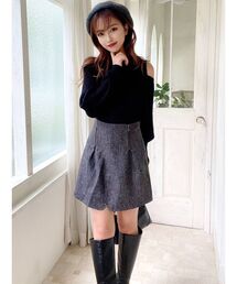 RESEXXY | ジップデザインスカパン(その他パンツ)