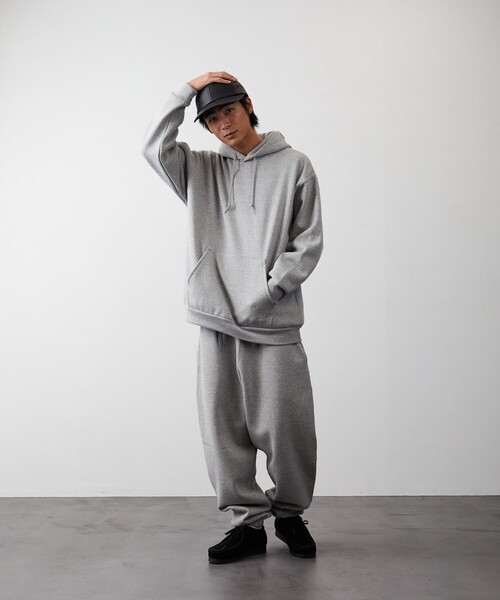 FREAK'S STORE(フリークスストア)の「FREAK'S STORE/フリークスストア ヘビーウエイトスウェットパンツ/裏起毛/Brushed/スウェットパンツ(スウェットパンツ・メンズ・ホワイト/グレー/グリーン/ブラック/キャメル/ネイビー・SMALL/MEDIUM/LARGE)」の7枚目の写真