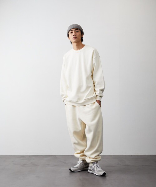 FREAK'S STORE(フリークスストア)の「FREAK'S STORE/フリークスストア ヘビーウエイトスウェットパンツ/裏起毛/Brushed/スウェットパンツ(スウェットパンツ・メンズ・ホワイト/グレー/グリーン/ブラック/キャメル/ネイビー・SMALL/MEDIUM/LARGE)」の16枚目の写真