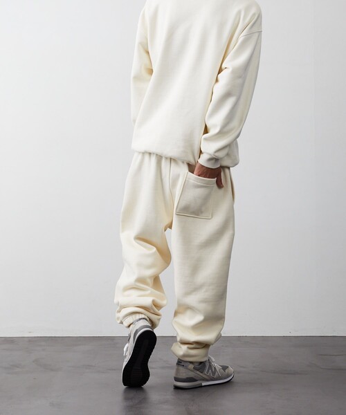 FREAK'S STORE(フリークスストア)の「FREAK'S STORE/フリークスストア ヘビーウエイトスウェットパンツ/裏起毛/Brushed/スウェットパンツ(スウェットパンツ・メンズ・ホワイト/グレー/グリーン/ブラック/キャメル/ネイビー・SMALL/MEDIUM/LARGE)」の20枚目の写真