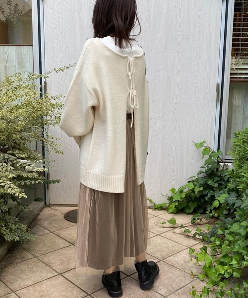 apres jour(アプレジュール)の「チュール×ベロアスカート【ZOZOTOWN限定アイテム】(スカート・レディース・ダークブラウン/モカ/ライトベージュ・SMALL/MEDIUM/X-LARGE)」の18枚目の写真