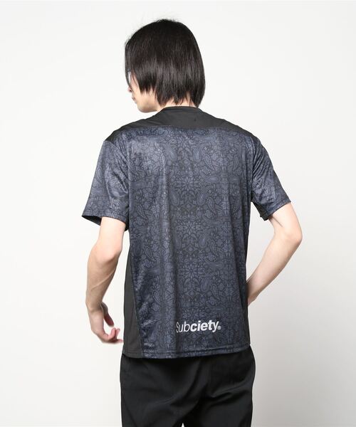 SBCY Sport(エスビーシーワイスポーツ)の「PAISLEY DRY TEE & ARM SLEEVE(Tシャツ/カットソー・メンズ・ブラック/ホワイト・X-LARGE/LARGE/SMALL/MEDIUM)」の20枚目の写真