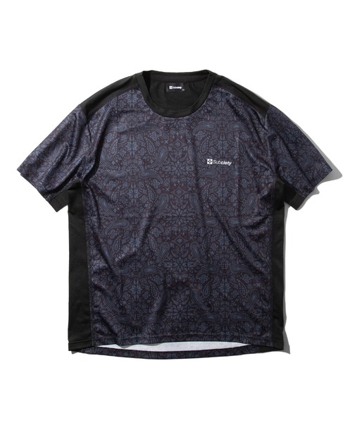 SBCY Sport(エスビーシーワイスポーツ)の「PAISLEY DRY TEE & ARM SLEEVE(Tシャツ/カットソー・メンズ・ブラック/ホワイト・X-LARGE/LARGE/SMALL/MEDIUM)」の3枚目の写真