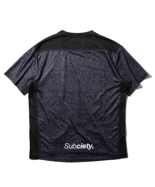 SBCY Sport(エスビーシーワイスポーツ)の「PAISLEY DRY TEE & ARM SLEEVE(Tシャツ/カットソー・メンズ・ブラック/ホワイト・X-LARGE/LARGE/SMALL/MEDIUM)」の4枚目の写真