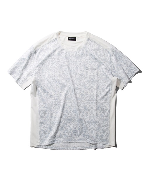 SBCY Sport(エスビーシーワイスポーツ)の「PAISLEY DRY TEE & ARM SLEEVE(Tシャツ/カットソー・メンズ・ブラック/ホワイト・X-LARGE/LARGE/SMALL/MEDIUM)」の6枚目の写真