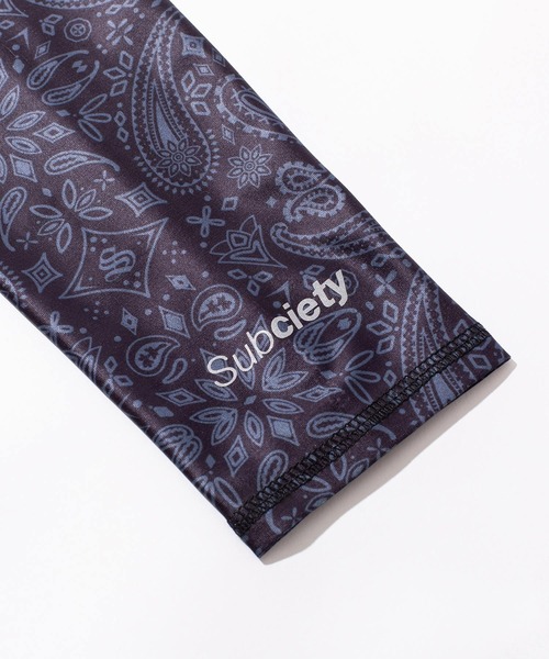 SBCY Sport(エスビーシーワイスポーツ)の「PAISLEY DRY TEE & ARM SLEEVE(Tシャツ/カットソー・メンズ・ブラック/ホワイト・X-LARGE/LARGE/SMALL/MEDIUM)」の12枚目の写真