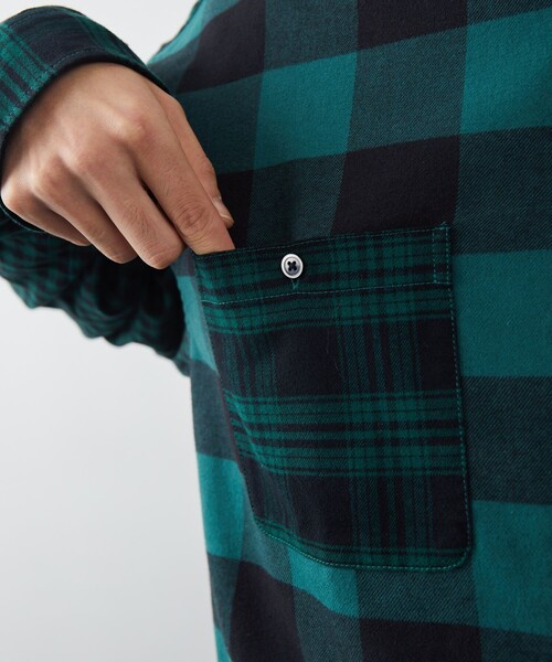 FREAK'S STORE（フリークスストア）の「FREAK'S STORE/フリークスストア クレイジーチェックシャツ（シャツ/ブラウス・メンズ・グリーン/ブルー・MEDIUM/LARGE）」の19枚目の写真