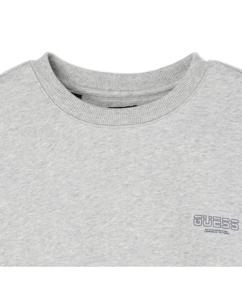 Guess（ゲス）の「Logo Sweat（スウェット・メンズ・ブラック/グレー/アイボリー・SMALL/MEDIUM/LARGE/X-LARGE）」の7枚目の写真
