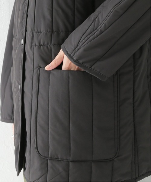 JOURNAL STANDARD relume（ジャーナルスタンダード　レリューム）の「ストレートキルティングブルゾン◆（ブルゾン・レディース・ブラック/カーキ・FREE）」の14枚目の写真