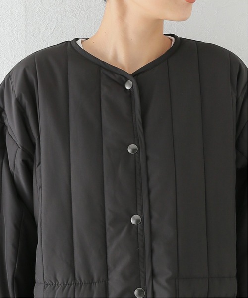 JOURNAL STANDARD relume（ジャーナルスタンダード　レリューム）の「ストレートキルティングブルゾン◆（ブルゾン・レディース・ブラック/カーキ・FREE）」の10枚目の写真