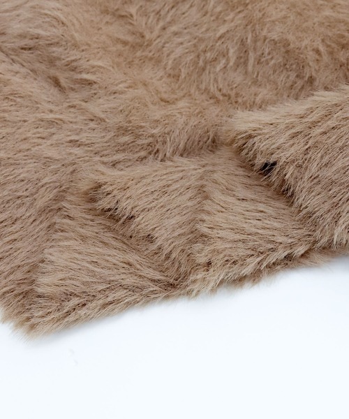 cheriella（シェリエラ）の「【cheriella】フェザーモールニットカーディガン（カーディガン/ボレロ・レディース・ホワイト/ブラック/ブラウン/ピンク・M）」の18枚目の写真