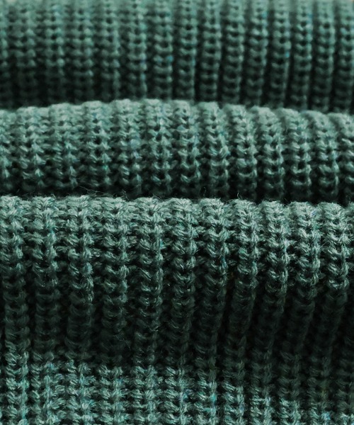 Anytime Songs（エニータイムソングス）の「アクリルバルキーニット 畔バルーンスリーブ カーディガン（カーディガン/ボレロ・メンズ・オフホワイト/サックスブルー/モカ/チャコール/グリーン/マスタード/ブラック・MEDIUM/LARGE）」の22枚目の写真