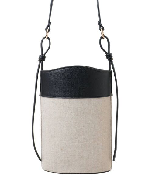 Ungrid（アングリッド）の「フェイクレザーコンビショルダーバッグ（ショルダーバッグ・レディース・ブラック/ブラウン・FREE）」の13枚目の写真