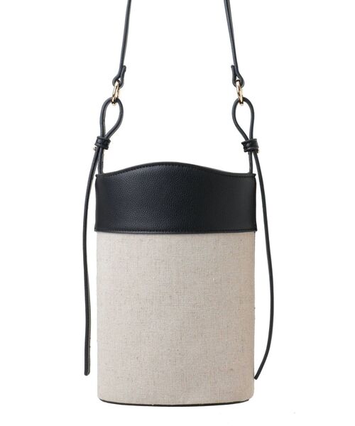 Ungrid（アングリッド）の「フェイクレザーコンビショルダーバッグ（ショルダーバッグ・レディース・ブラック/ブラウン・FREE）」の19枚目の写真