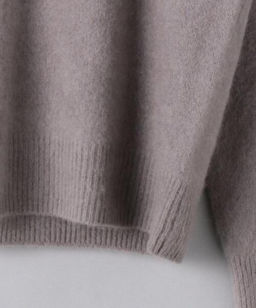 UNITED ARROWS（ユナイテッドアローズ）の「＜UNITED ARROWS＞RCN/CA クルーネック ニット B◆（ニット/セーター・レディース・グレー/オフホワイト/ブラック/コバルトブルー・FREE）」の15枚目の写真