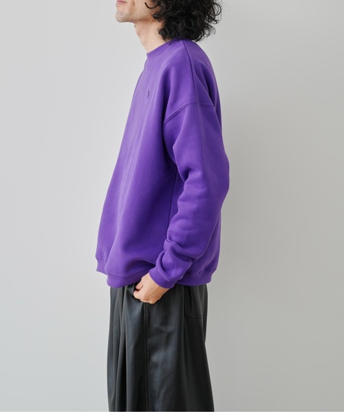 U.S. POLO ASSN.（ユーエスポロアッスン）の「【U.S. POLO ASSN.】裏起毛クルーネックスウェット（スウェット・メンズ・パープル/グレー/グリーン/マスタード・MEDIUM/LARGE）」の9枚目の写真