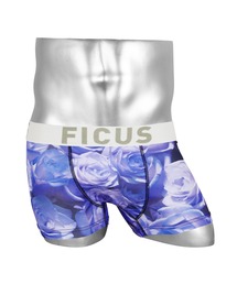 FICUS（フィークス）の「FICUS/フィークス ボクサーパンツ メンズ アンダーウェア 下着 ツルツル フラワー 花柄（ボクサーパンツ）」