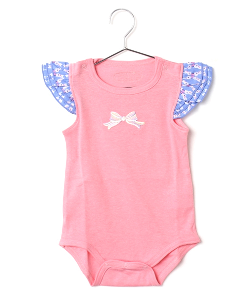 fafa（フェフェ）の「GJERTA | ボディ（ロンパース・キッズ・ブルー/ラベンダー/ピンク・70/80）」の3枚目の写真