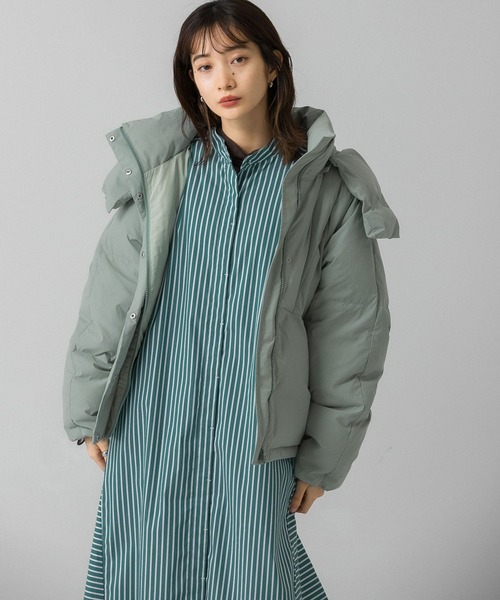 KBF(ケイビーエフ)の「ストライプシャツワンピース(ワンピース・レディース・ブラック/ブラウン/グリーン系その他・ONE)」の20枚目の写真