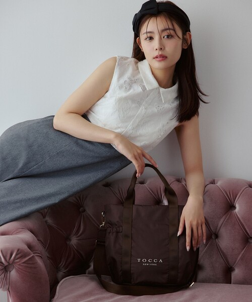SANA SIDEPOCKET TOTE トートバッグ（トートバッグ）｜TOCCA（トッカ