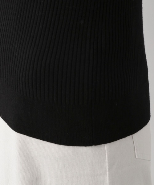 LEPSIM（レプシィム）の「12ゲージリブグルーニットプルオーバー　237851（ニット/セーター・レディース・ブラック/グレイッシュベージュ/パープル・LARGE/MEDIUM）」の14枚目の写真