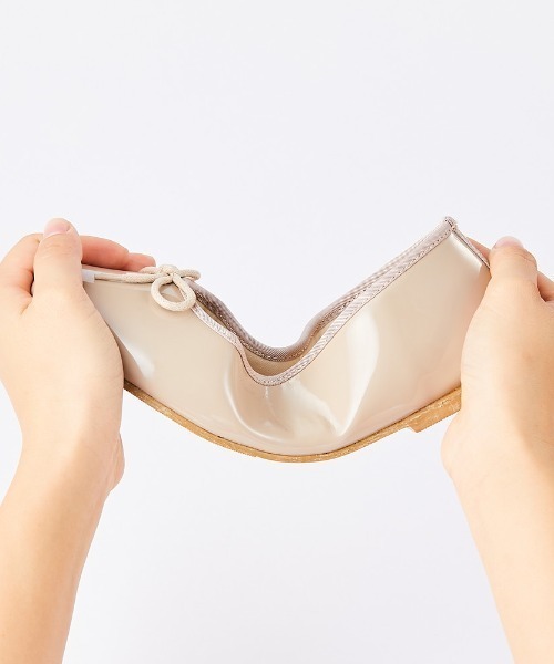 GeeRA（ジーラ）の「【美ラク】足にフィット！パンプス（バレエシューズ）（バレエシューズ・レディース・ブラックミックス/ブラック系その他/ベージュ/シルバー/ブラック・LARGE/SMALL/X-LARGE/MEDIUM/XX-LARGE）」の9枚目の写真