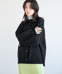 LOWRYS FARM | ＢＩＧシルエットクルーネックカーディガンＬＳ　267392(カーディガン/ボレロ)