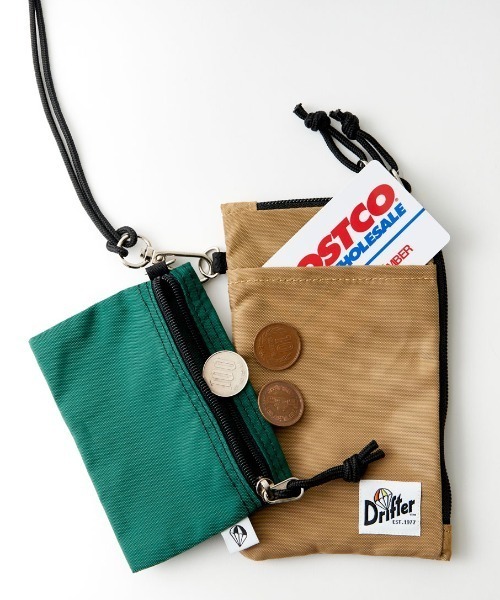 Drifter（ドリフター）の「[Drifter/ドリフター] コンパクトマルチポーチ（ショルダーバッグ・レディース・ブラック/ブルー/タン/ホワイト系その他/レオパード/ゼブラ・ONE SIZE）」の4枚目の写真