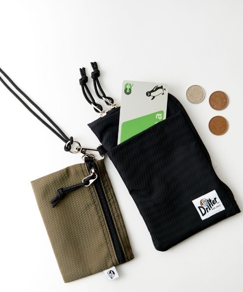 Drifter（ドリフター）の「[Drifter/ドリフター] コンパクトマルチポーチ（ショルダーバッグ・レディース・ブラック/ブルー/タン/ホワイト系その他/レオパード/ゼブラ・ONE SIZE）」の3枚目の写真