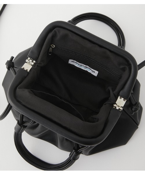 RODEO CROWNS WIDE BOWL（ロデオクラウンズワイドボウル）の「CLASP ポシェット（ショルダーバッグ・レディース・ライトグリーン/ライトパープル/ブラック・FREE）」の8枚目の写真