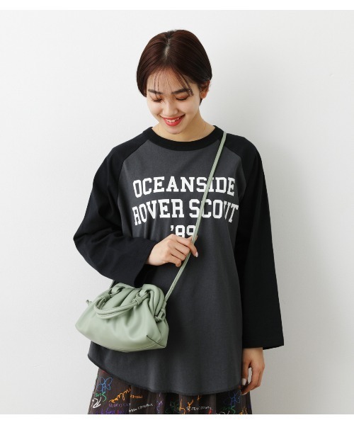 RODEO CROWNS WIDE BOWL（ロデオクラウンズワイドボウル）の「CLASP ポシェット（ショルダーバッグ・レディース・ライトグリーン/ライトパープル/ブラック・FREE）」の9枚目の写真