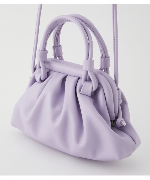 RODEO CROWNS WIDE BOWL（ロデオクラウンズワイドボウル）の「CLASP ポシェット（ショルダーバッグ・レディース・ライトグリーン/ライトパープル/ブラック・FREE）」の10枚目の写真