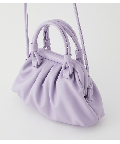 RODEO CROWNS WIDE BOWL（ロデオクラウンズワイドボウル）の「CLASP ポシェット（ショルダーバッグ・レディース・ライトグリーン/ライトパープル/ブラック・FREE）」の5枚目の写真