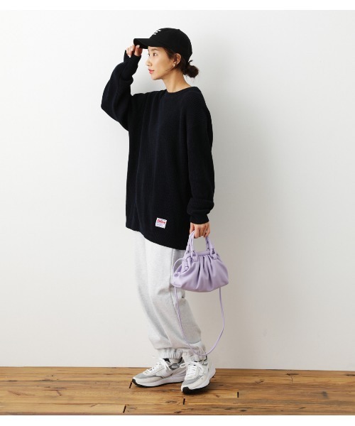 RODEO CROWNS WIDE BOWL（ロデオクラウンズワイドボウル）の「CLASP ポシェット（ショルダーバッグ・レディース・ライトグリーン/ライトパープル/ブラック・FREE）」の21枚目の写真