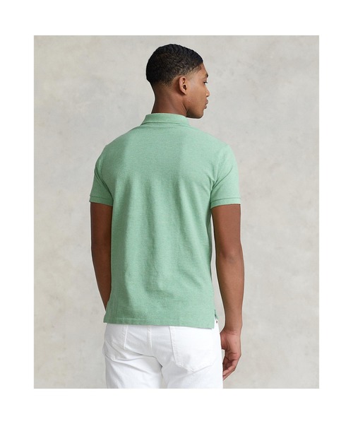POLO RALPH LAUREN（ポロ ラルフ ローレン）の「カスタム スリム フィット メッシュ ポロ シャツ（ポロシャツ・メンズ・グリーン・XL/XXL/S/L/XS/M）」の5枚目の写真