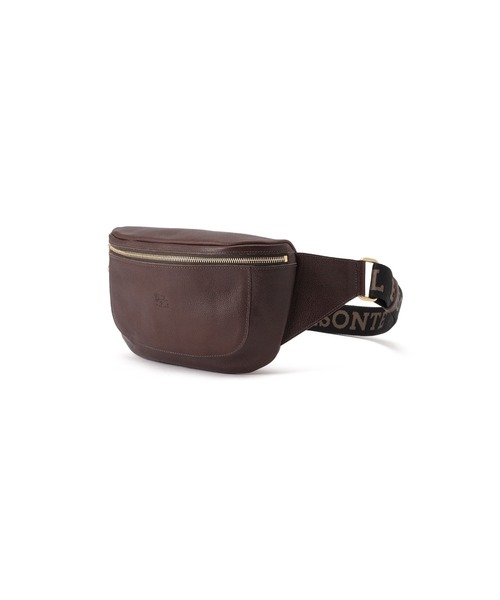 IL BISONTE(イルビゾンテ)の「IL BISONTE / ORIGINAL LEATHER / バムバッグ(ボディバッグ/ウエストポーチ・レディース・ブラック/ダークブラウン/ナチュラル/グレー/ライトブラウン・FREE)」の14枚目の写真