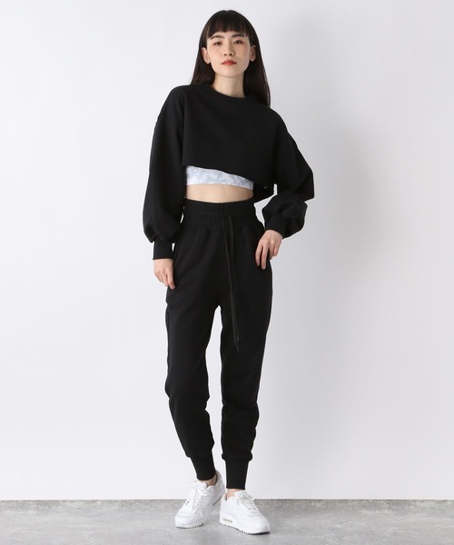 JEANASIS（ジーナシス）の「【YOGA】ウラケハイウエストジョガーパンツ/274640（その他パンツ・レディース・ブラック/ピンク・FREE）」の3枚目の写真