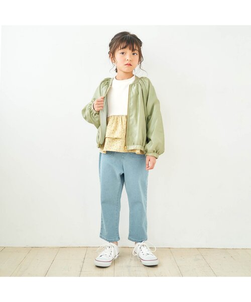 apres les cours（アプレレクール）の「シアーブルゾン（ブルゾン・キッズ・カーキ/ピンク・130/140/90/110/120/80/100）」の13枚目の写真