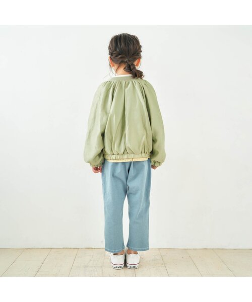 apres les cours（アプレレクール）の「シアーブルゾン（ブルゾン・キッズ・カーキ/ピンク・130/140/90/110/120/80/100）」の11枚目の写真