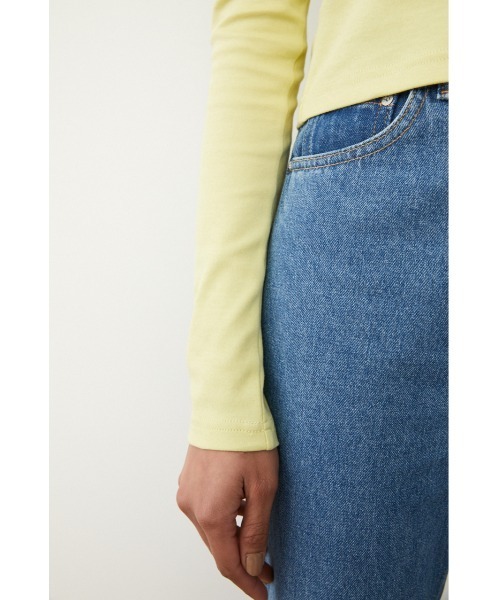 SLY（スライ）の「Sly Skin LOGO COMPACT L/T ロゴ コンパクト ロングスリーブ トップス（ルームウェア/パジャマ・レディース・ブラック/ブラウン/ライトイエロー・FREE）」の8枚目の写真