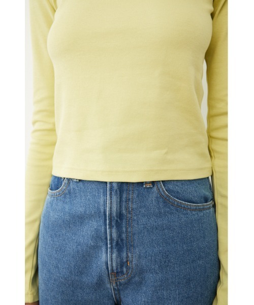 SLY（スライ）の「Sly Skin LOGO COMPACT L/T ロゴ コンパクト ロングスリーブ トップス（ルームウェア/パジャマ・レディース・ブラック/ブラウン/ライトイエロー・FREE）」の20枚目の写真