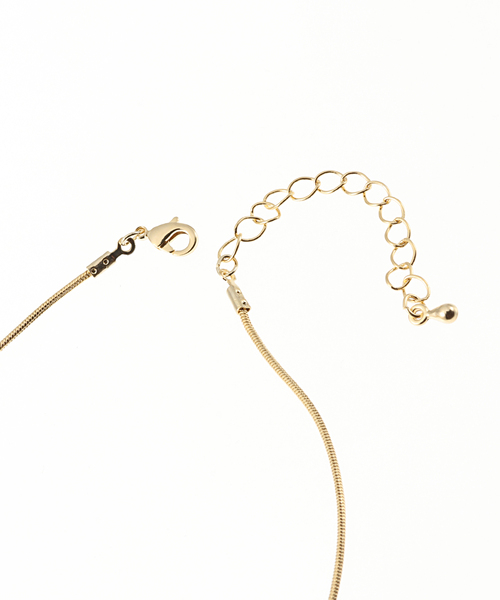 Simplicite(サンプリシテ)の「ダブルリングロングネックレス(ネックレス・レディース・シルバー/ゴールド・FREE)」の9枚目の写真