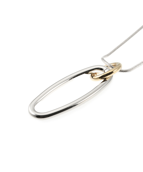 Simplicite(サンプリシテ)の「ダブルリングロングネックレス(ネックレス・レディース・シルバー/ゴールド・FREE)」の13枚目の写真